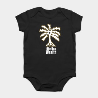 Abe Dua | Adinkra Symbol | African | African American | Black Lives Baby Bodysuit